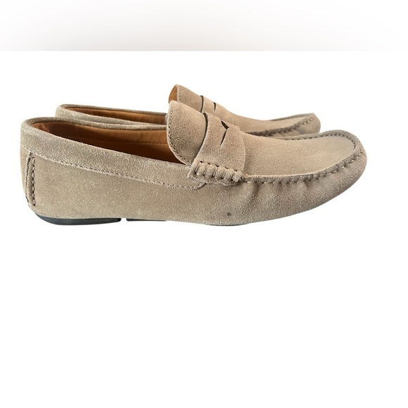 Brooks Brothers men’s Jefferson suede driving moccasins - Picture 6 of 7
